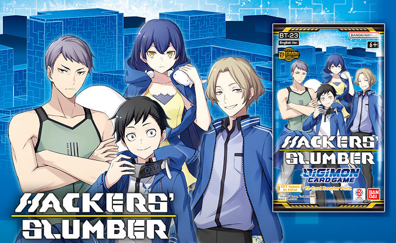 Digimon Card Game – Hackers’ Slumber BT23 Booster Display Englisch mit 24 Packs