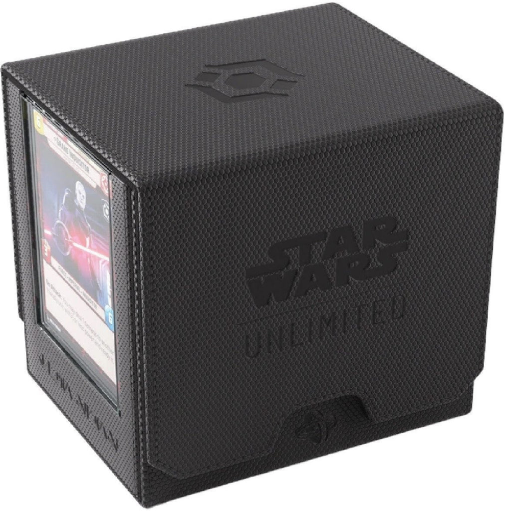  Gamegenic Star Wars Unlimited Deck Pod in Schwarz – Kartenbox für über 60 gesleevte Karten