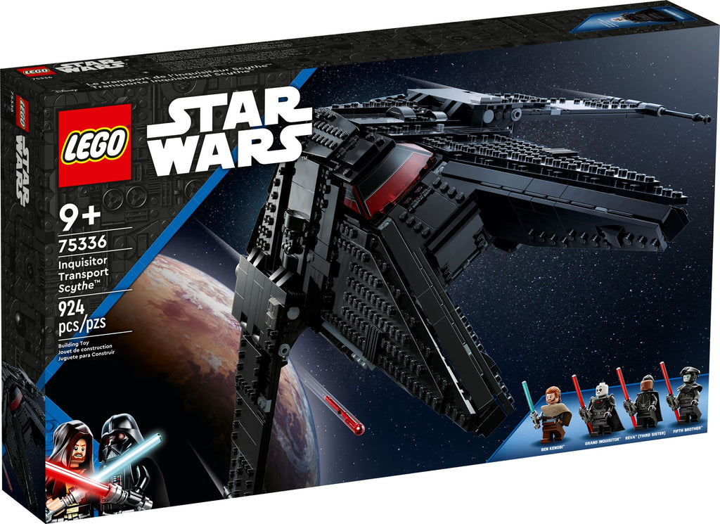 LEGO Star Wars 75336 Die Scythe Transportschiff des Großinquisitors mit Minifiguren