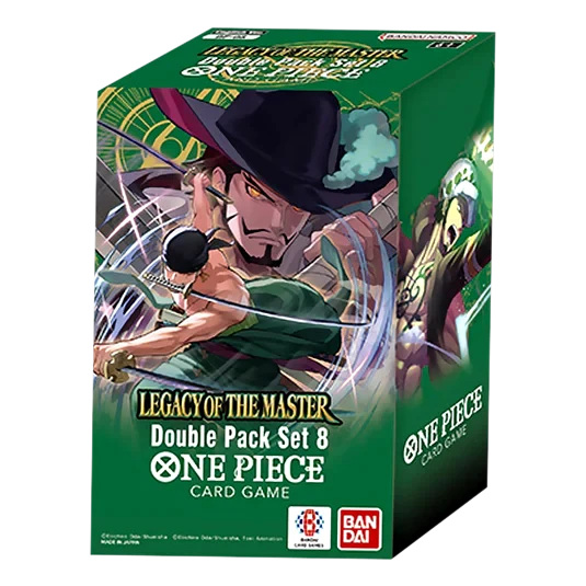 One Piece Card Game Double Pack Vol. 8 mit 2 OP-12 Boostern & exklusiver DON!!-Karte – Englisch
