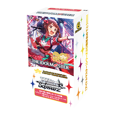  Weiß Schwarz Idolm＠Ster 765Pro Allstars Premium Booster Display mit 6 Packs auf Japanisch